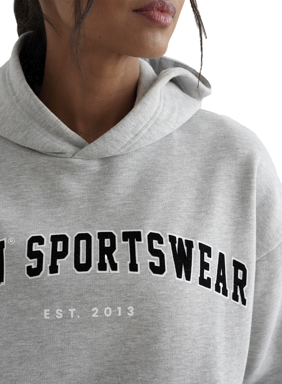 AIM&acute;N, W Varsity Sweat Hood