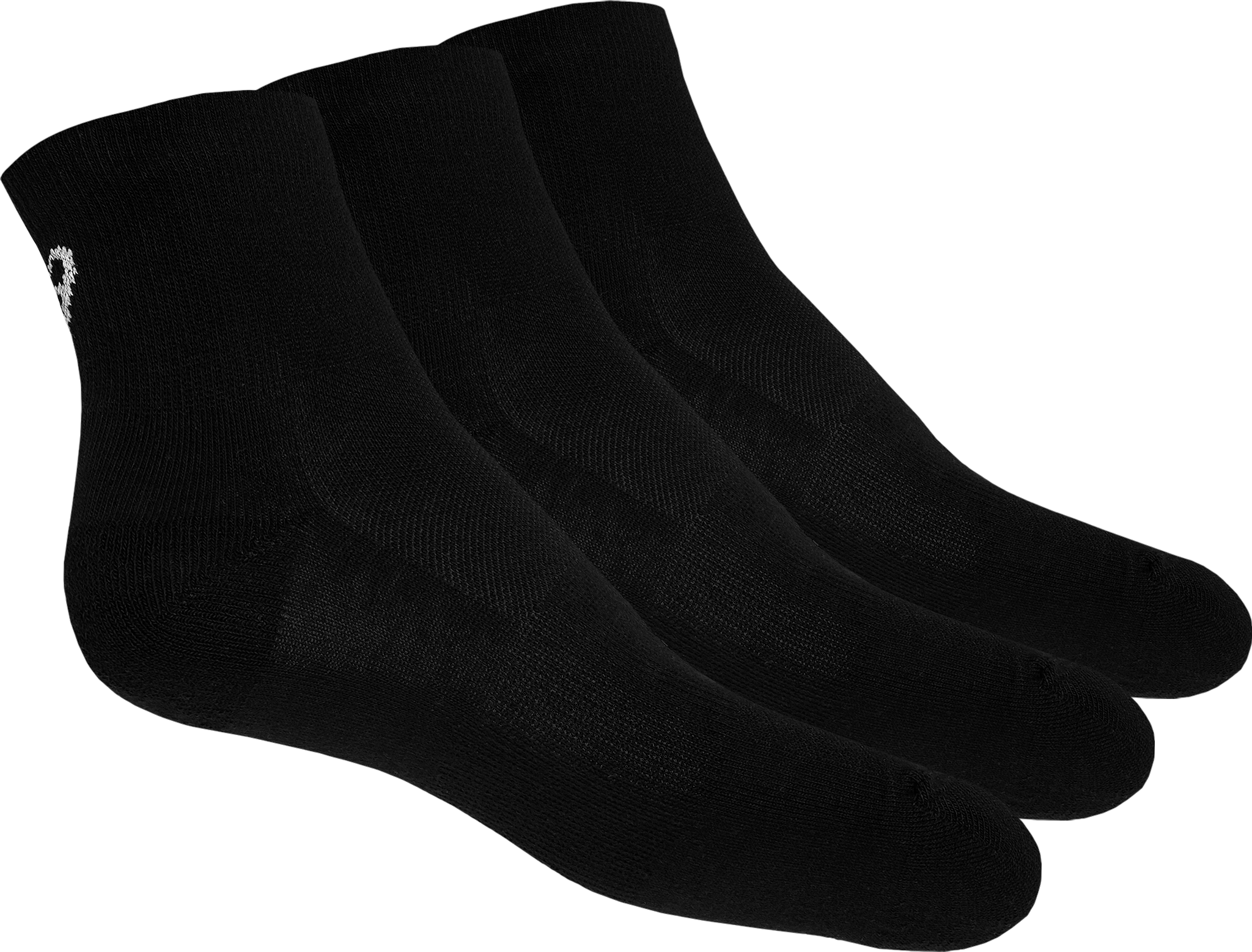 ASICS, 3ppk Quarter Socks