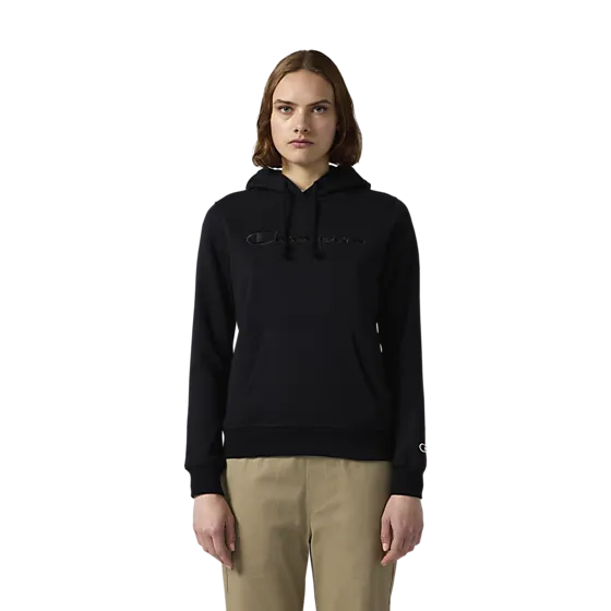 406749103101 CHAMPION W Hooded Sweatshirt 406749103101 CHAMPION W Hooded Sweatshirt Model01 Detail
