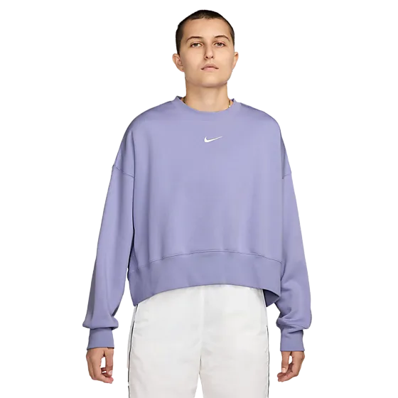 398693107102 NIKE W Phoenix Fleece Os Crew 398693107102 NIKE W Phoenix Fleece Os Crew Model01 Detail