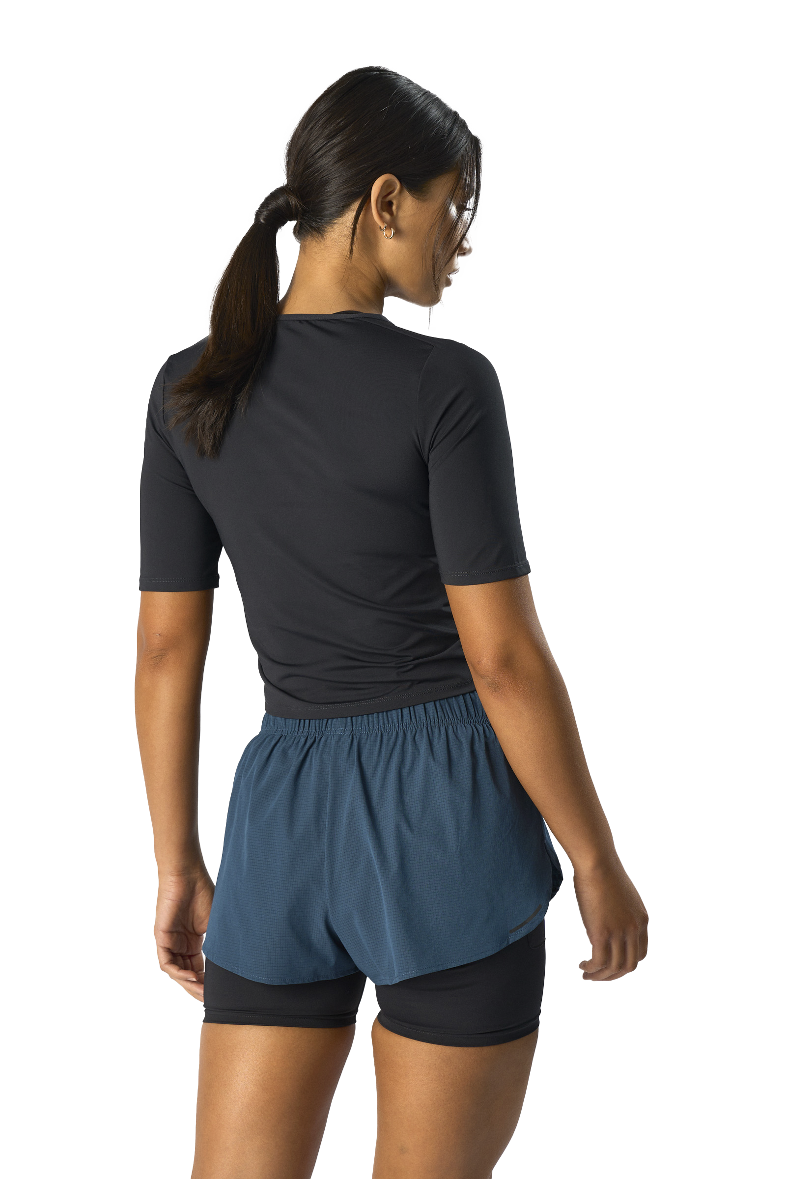 ICANIWILL, Charge Cropped Mid Sleeve Wmn