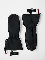 U Alpine Shell Mitten - Black Model01 Small1x1