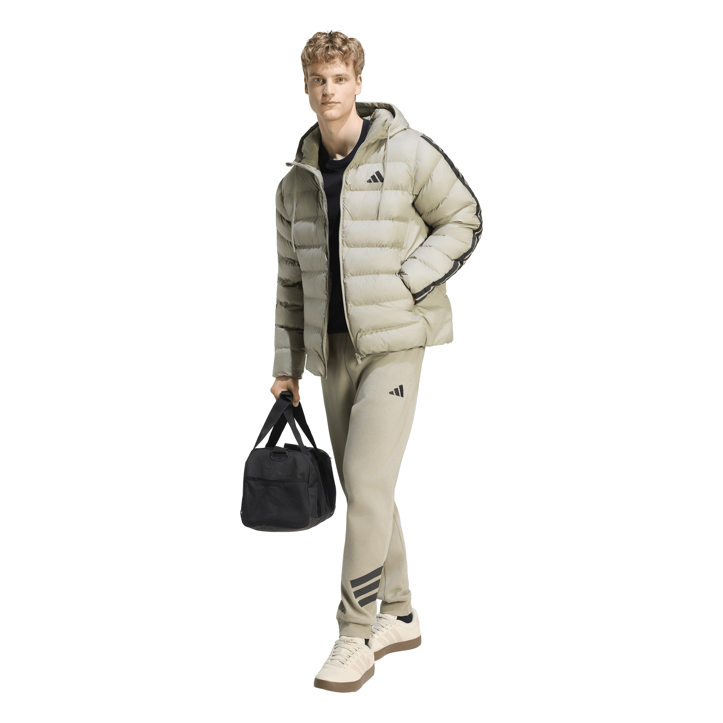 ADIDAS, M Ess 3s Sd Hd Jk