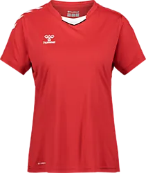 Core Xk Poly Jsy Ss W - True Red Standard Small1x1