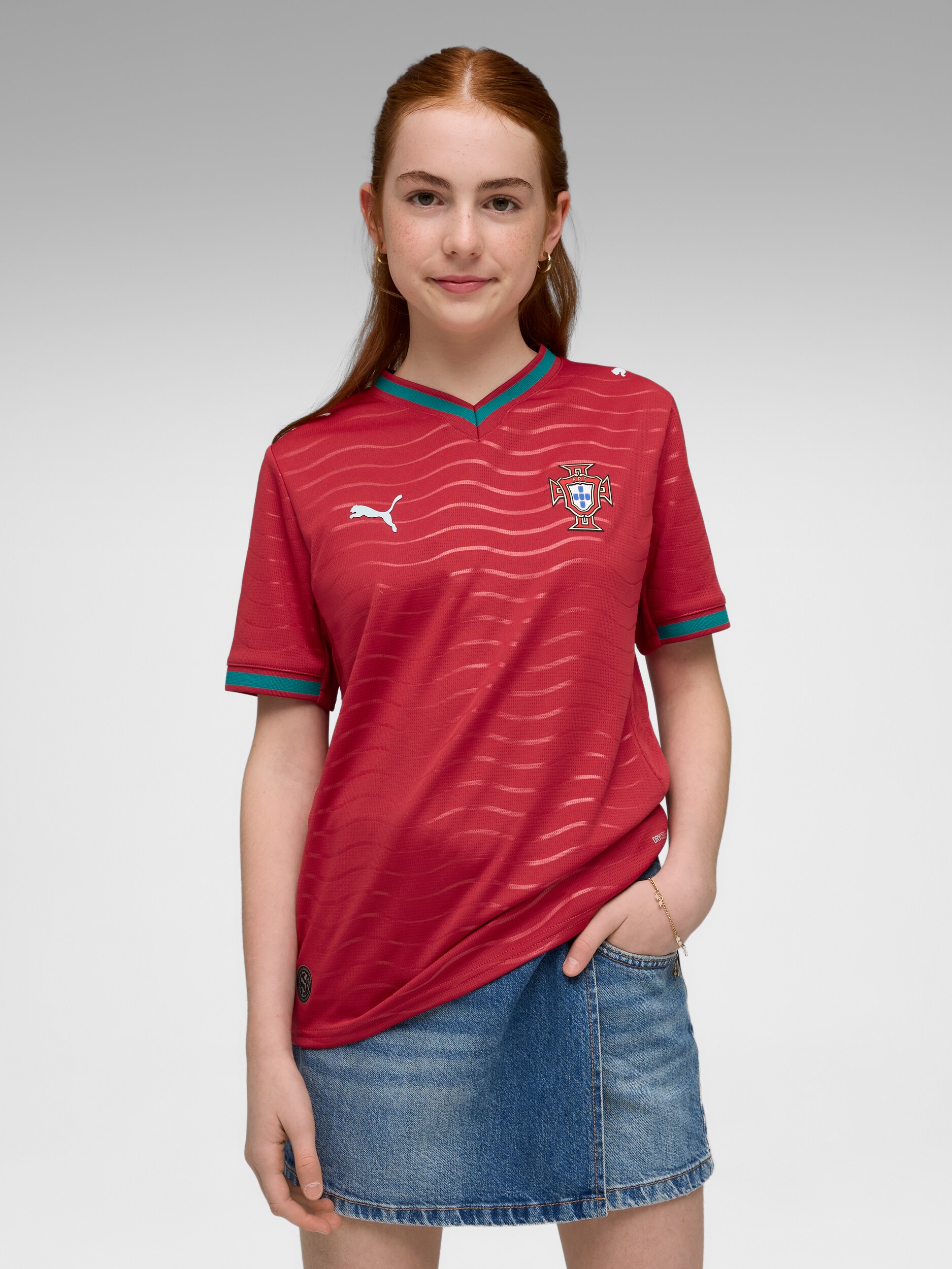 
PUMA, 
FPF HOME JERSEY REPLICA JR, 
Detail 1
