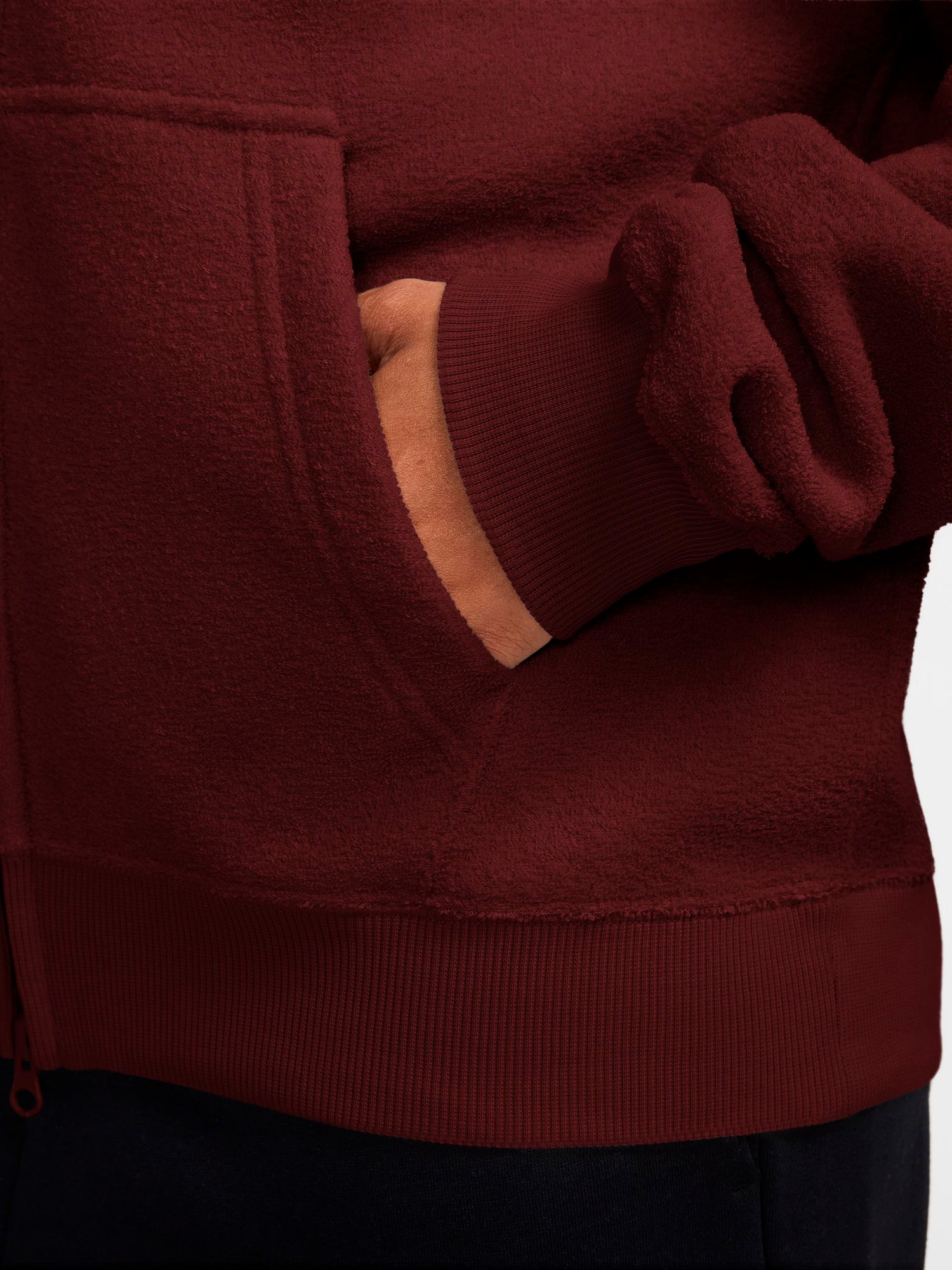 NIKE, W STUDIO FLEECE PLUSH FZ HOODIE