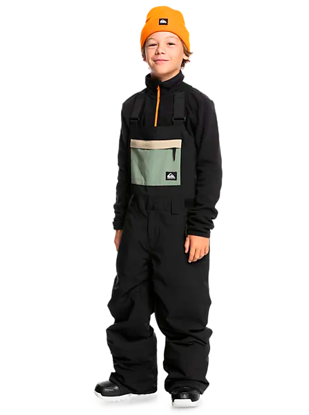 396903102103 QUIKSILVER J Mash Up Youth Bib 396903102103 QUIKSILVER J Mash Up Youth Bib Model01 Detail
