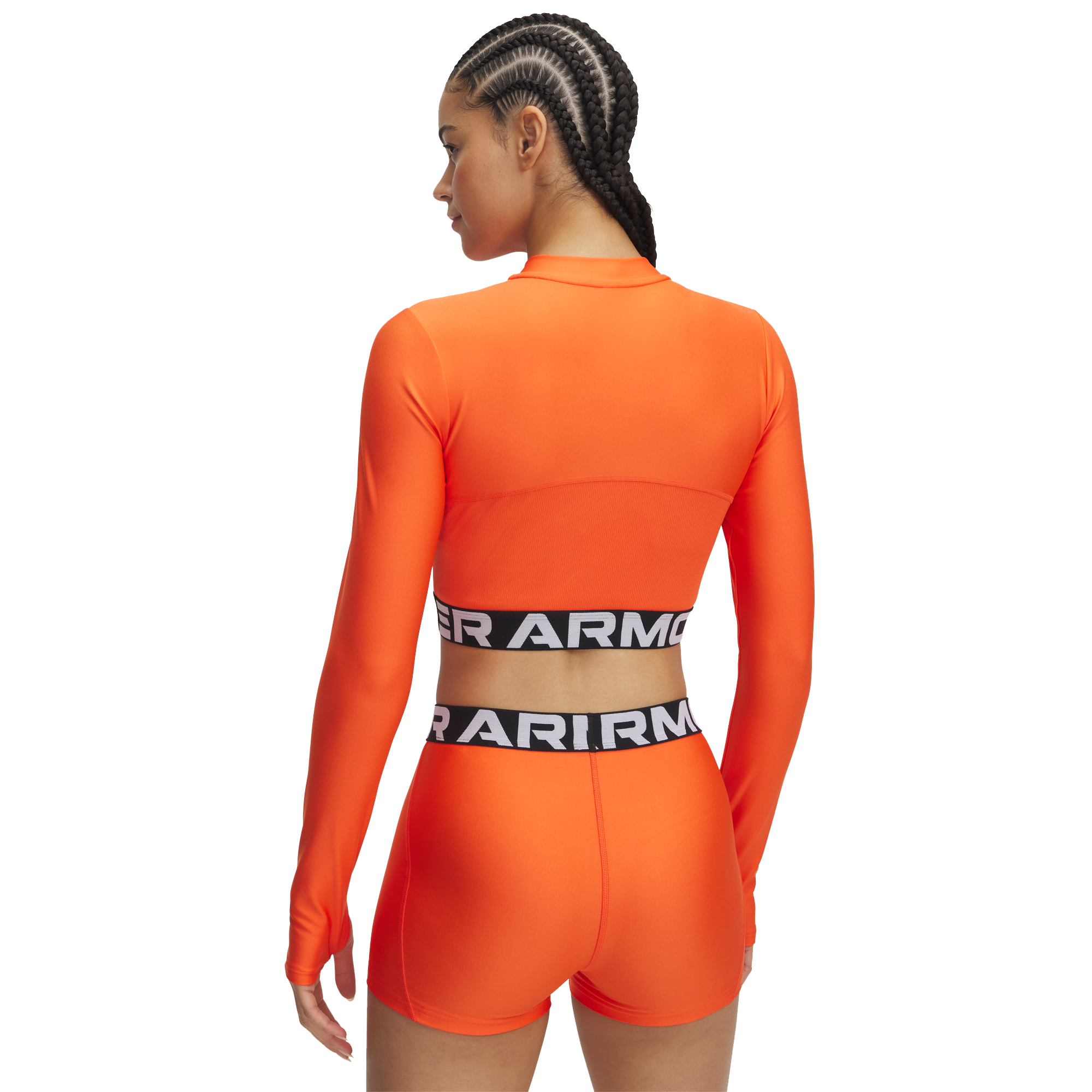 UNDER ARMOUR, Heatgear Rib 1/4 Zip Ls