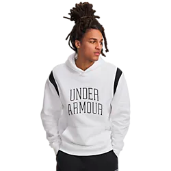 M RIVAL FLEECE NOV HOODIE - WHITE Model01 Small1x1