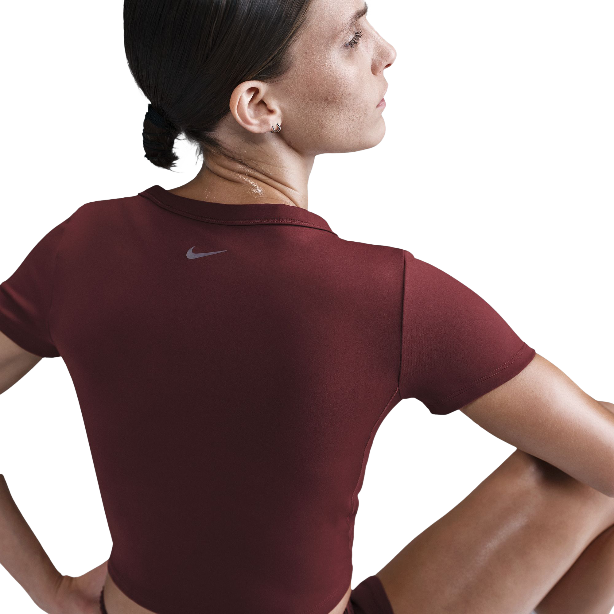 NIKE, Nike One Fitted Women'S Dri-Fit Ss