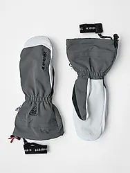 U Alpine Shell Mitten - Khaki Grey Model01 Small1x1