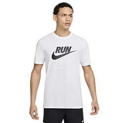 M Nk Df Tee Run Swoosh - White Model01 Small1x1