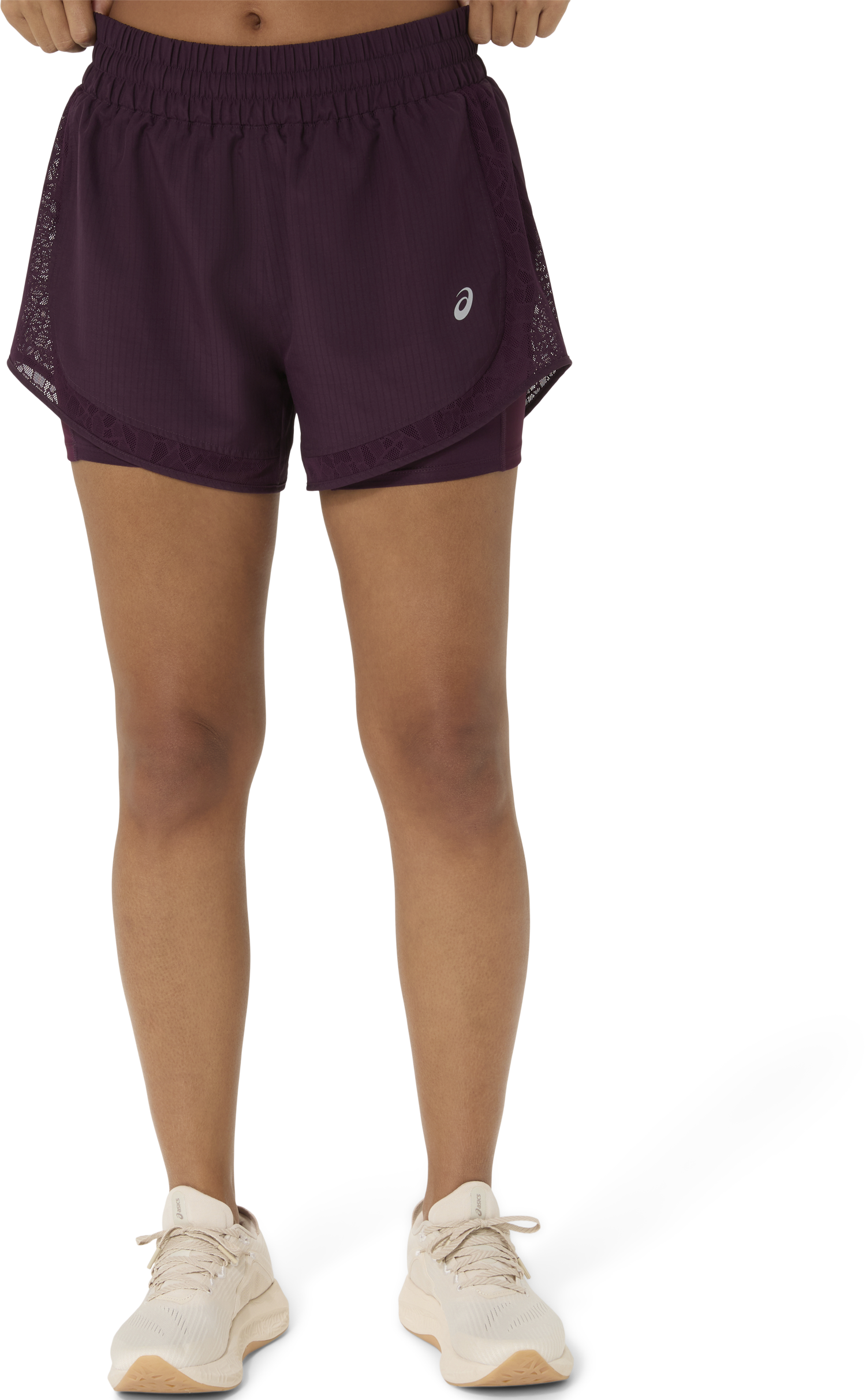 
ASICS, 
W NAGINO RUN ADJUSTABLE 4IN SHORT, 
Detail 1
