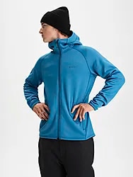 M Stretch Hood - Glacier Blue Model01 Small1x1