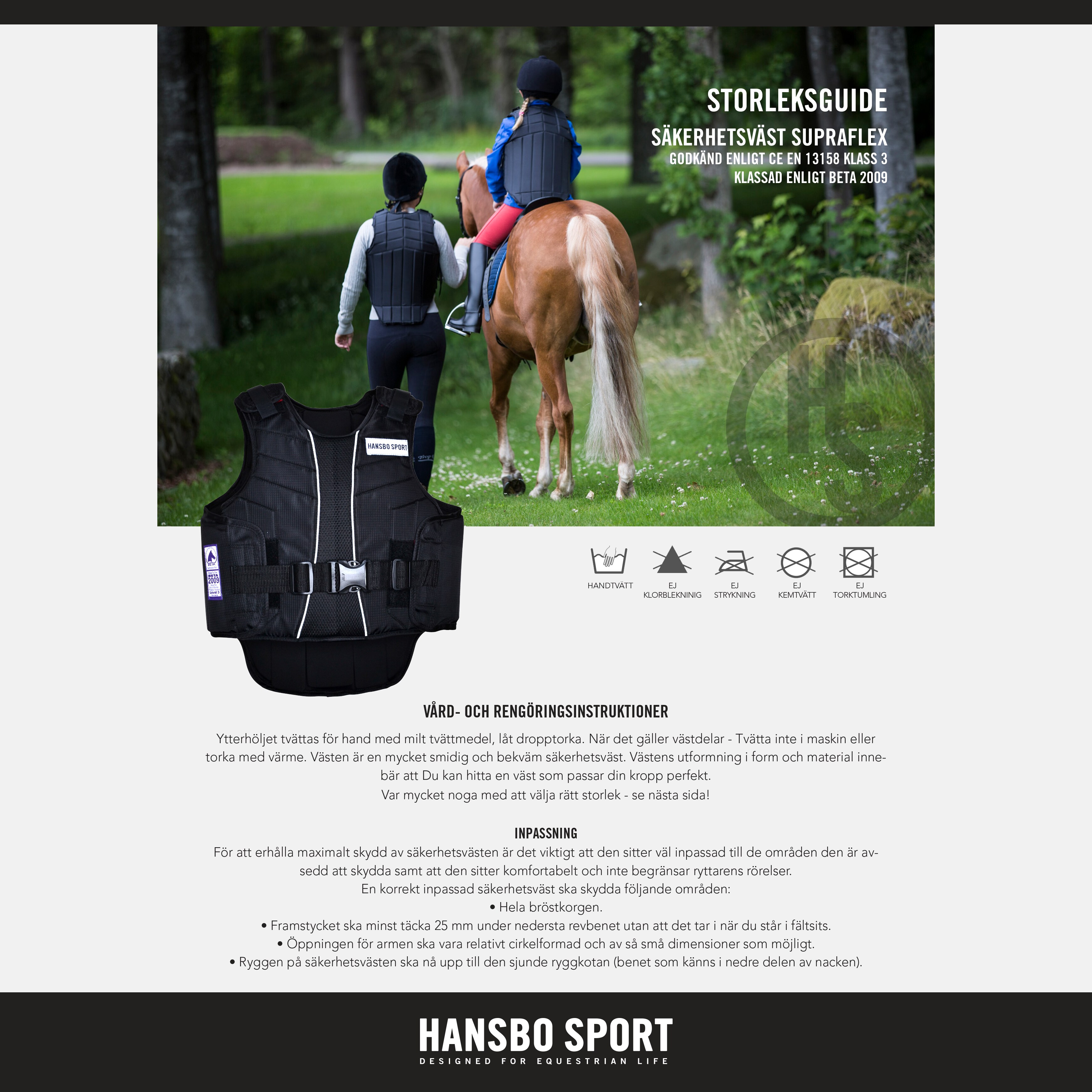 HANSBO, Supraflex Safety Vest Jr