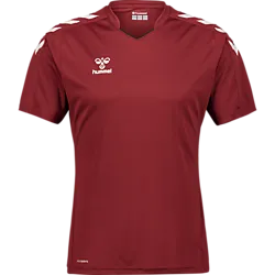 Core Xk Poly Jsy Ss - Maroon Standard Small1x1