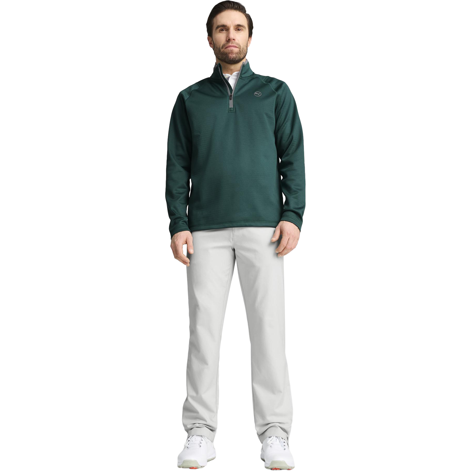 
PUMA, 
Waffle Fleece 1/4 Zip, 
Detail 1
