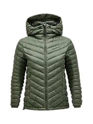 W Frost Down Hood Jkt - Pine Needle Standard Small1x1