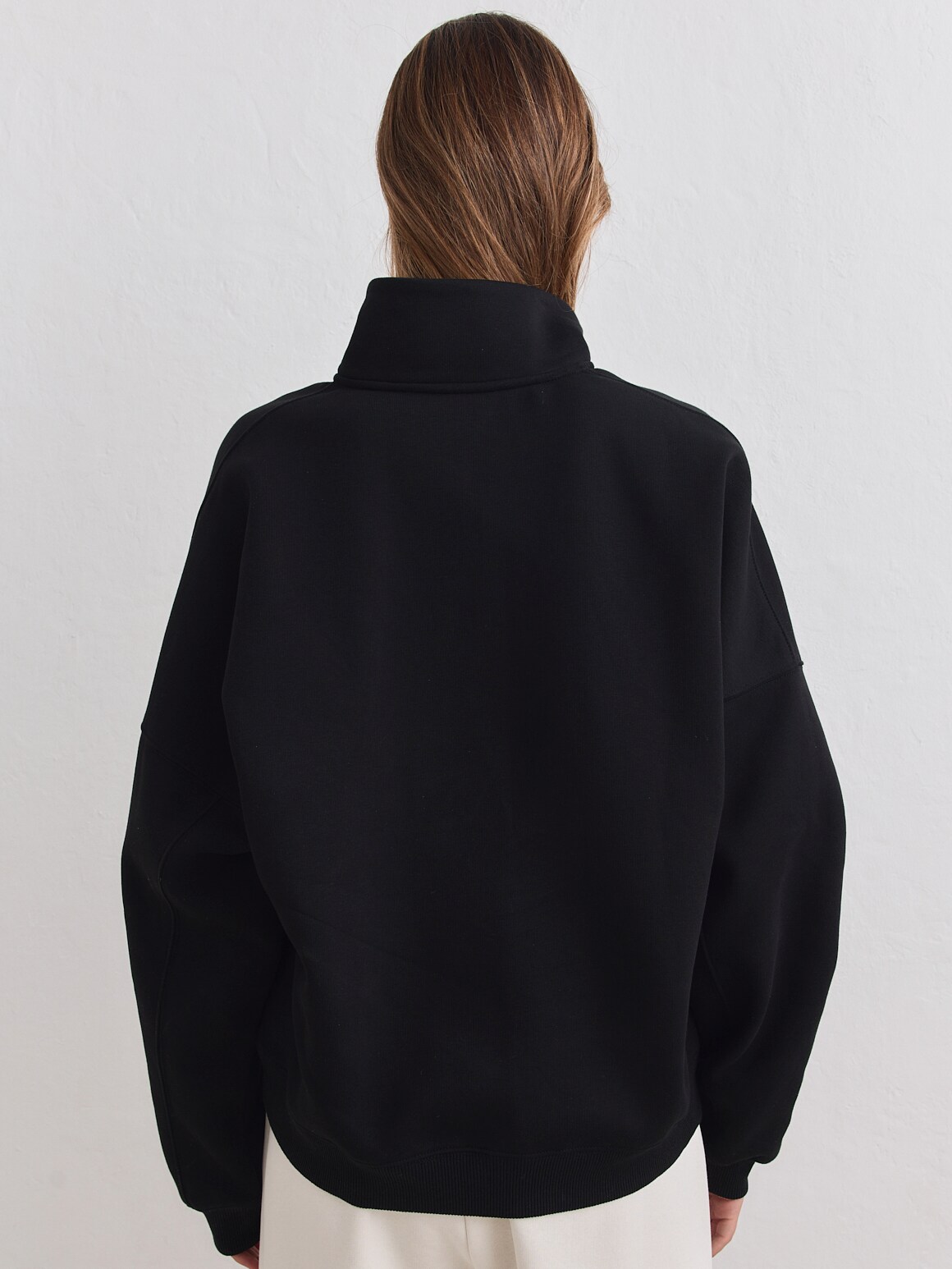 AIM&acute;N, W Varisty Sweat Half Zip