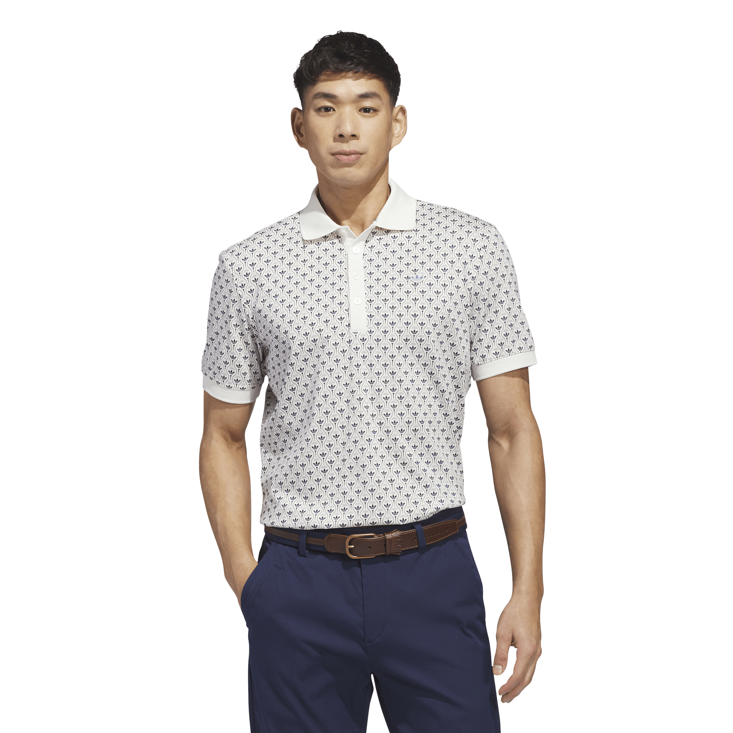 
ADIDAS ORIGINALS, 
M S NOV AOP POLO, 
Detail 1
