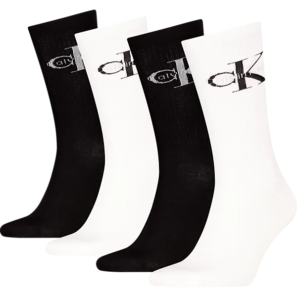 CALVIN KLEIN M Sock 4p в подарочной коробке с монологом