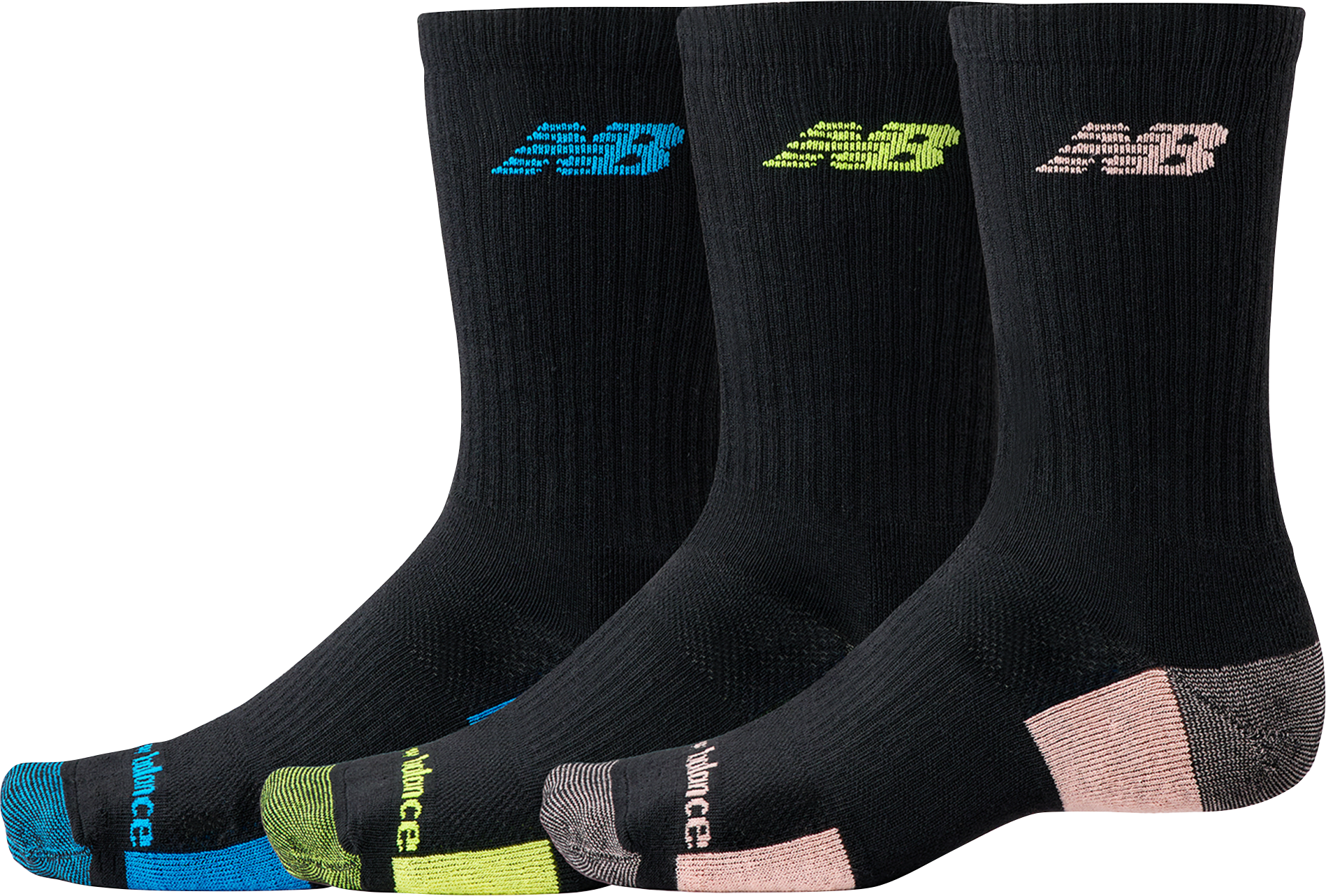 
NEW BALANCE, 
PERFORMANCE CUSHIONED CREW 3 PACK, 
Detail 1
