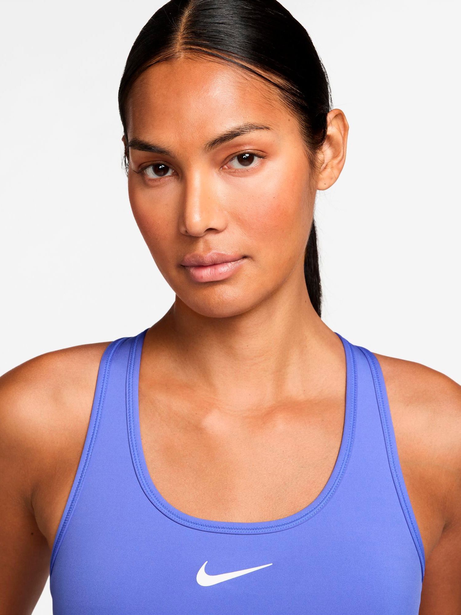 NIKE, W Nk Swsh Med Spt Bra