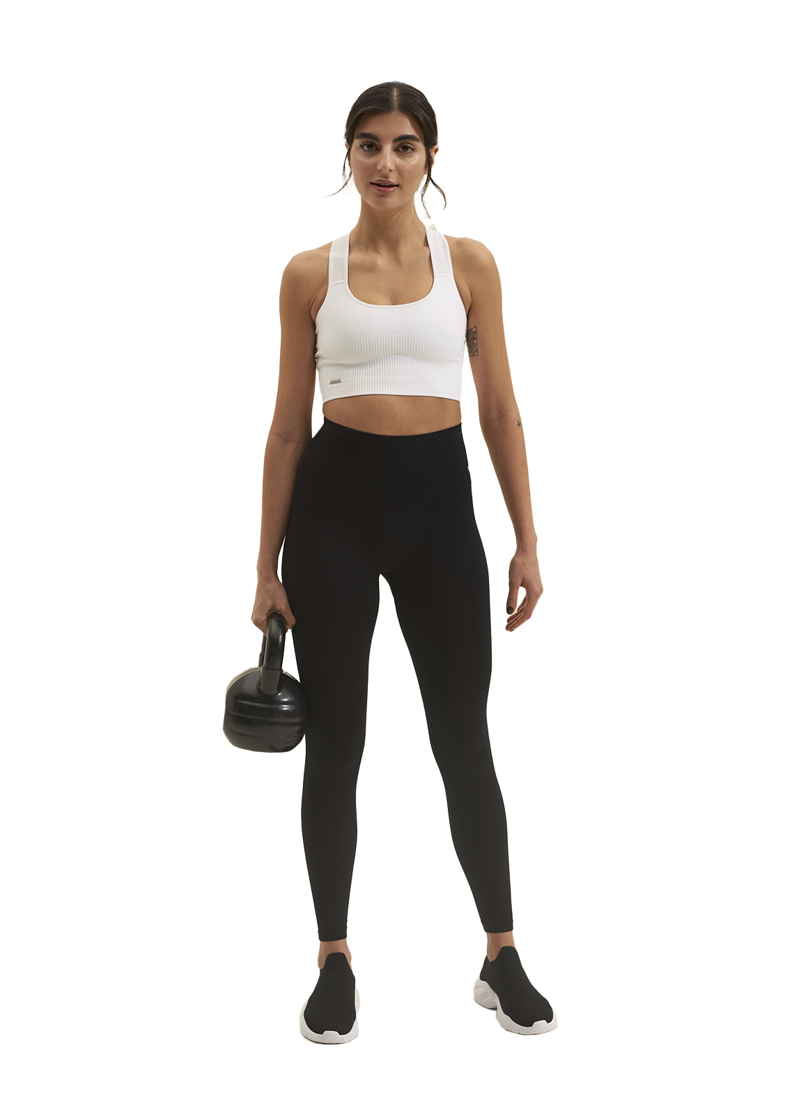 AIM&acute;N, W High Support Ribbed Bra