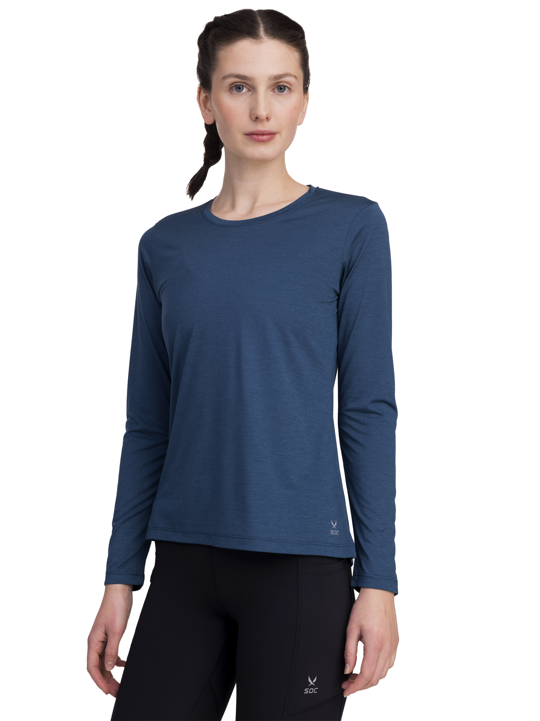 
SOC, 
W Run Long Sleeve Top, 
Detail 1
