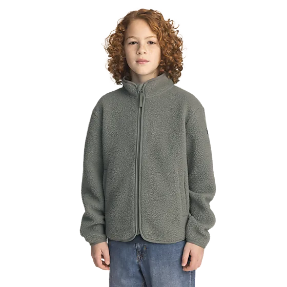 400866103102 EVEREST J Pile Zip Shirt 400866103102 EVEREST J Pile Zip Shirt Model01 Detail