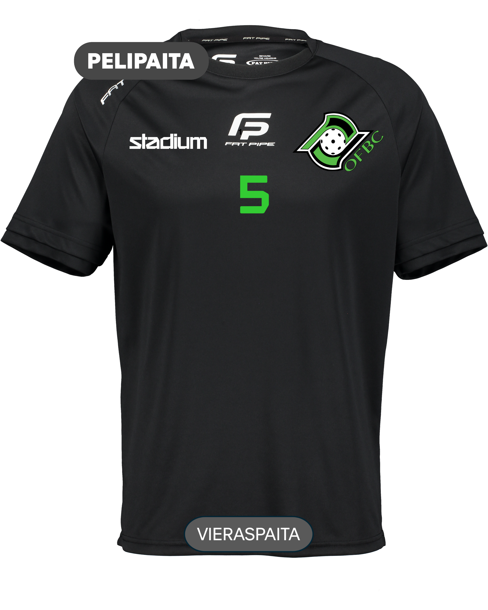 
FATPIPE, 
Fast Player Tee, 
Detail 1
