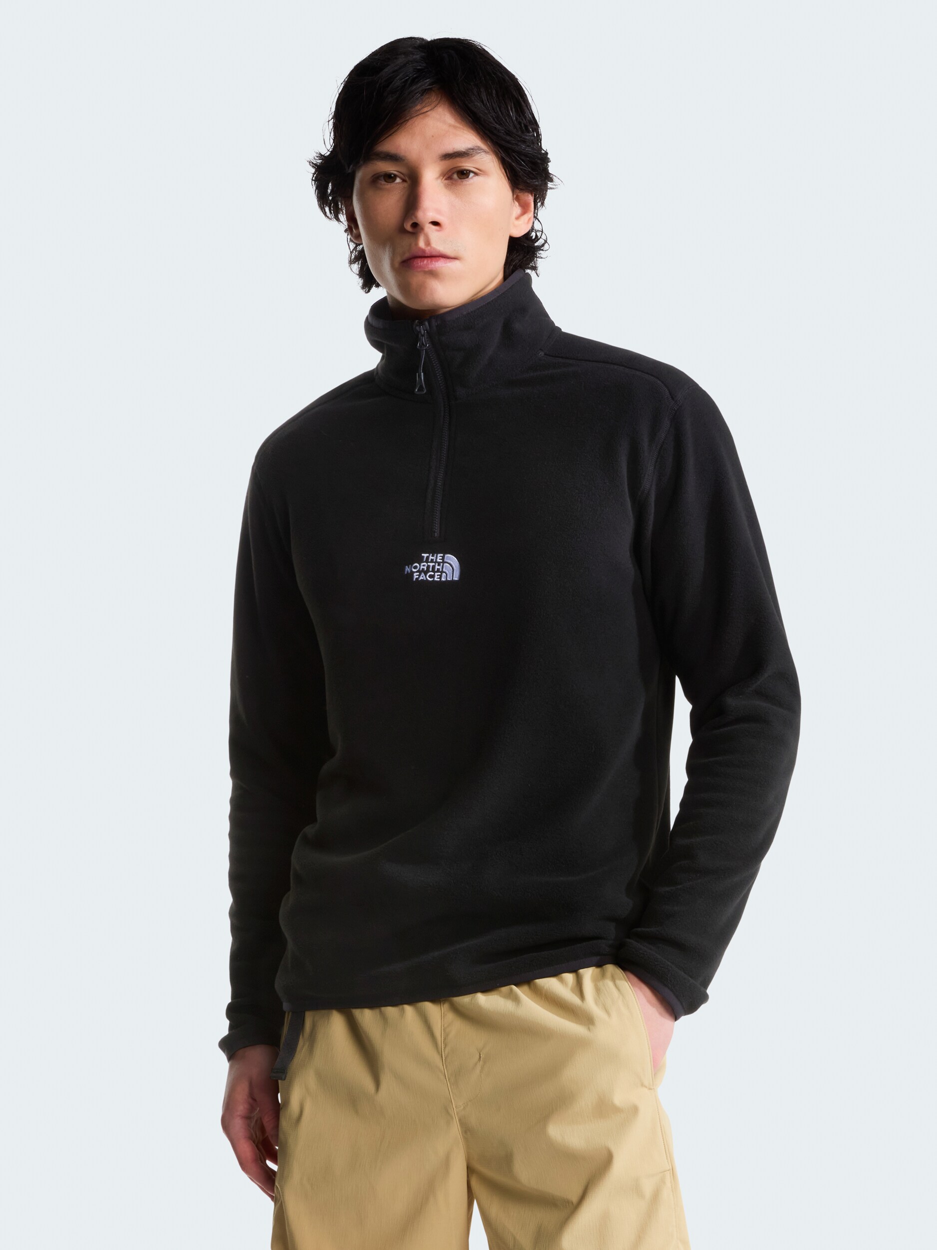
THE NORTH FACE, 
M GLACIER 1/4 ZIP FLEECE, 
Detail 1
