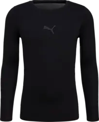 TEAMLIGA26 BASELAYER TEE LS JR - PUMA BLACK Standard Small1x1