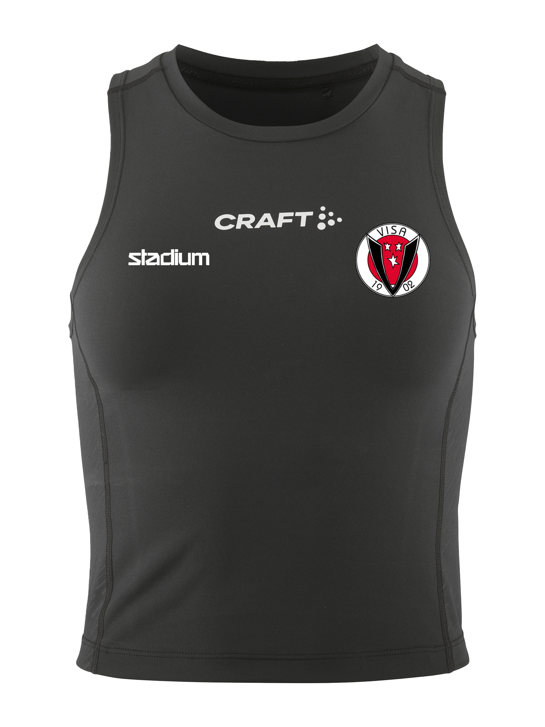 
CRAFT, 
Rush 2.0 Crop Singlet W, 
Detail 1
