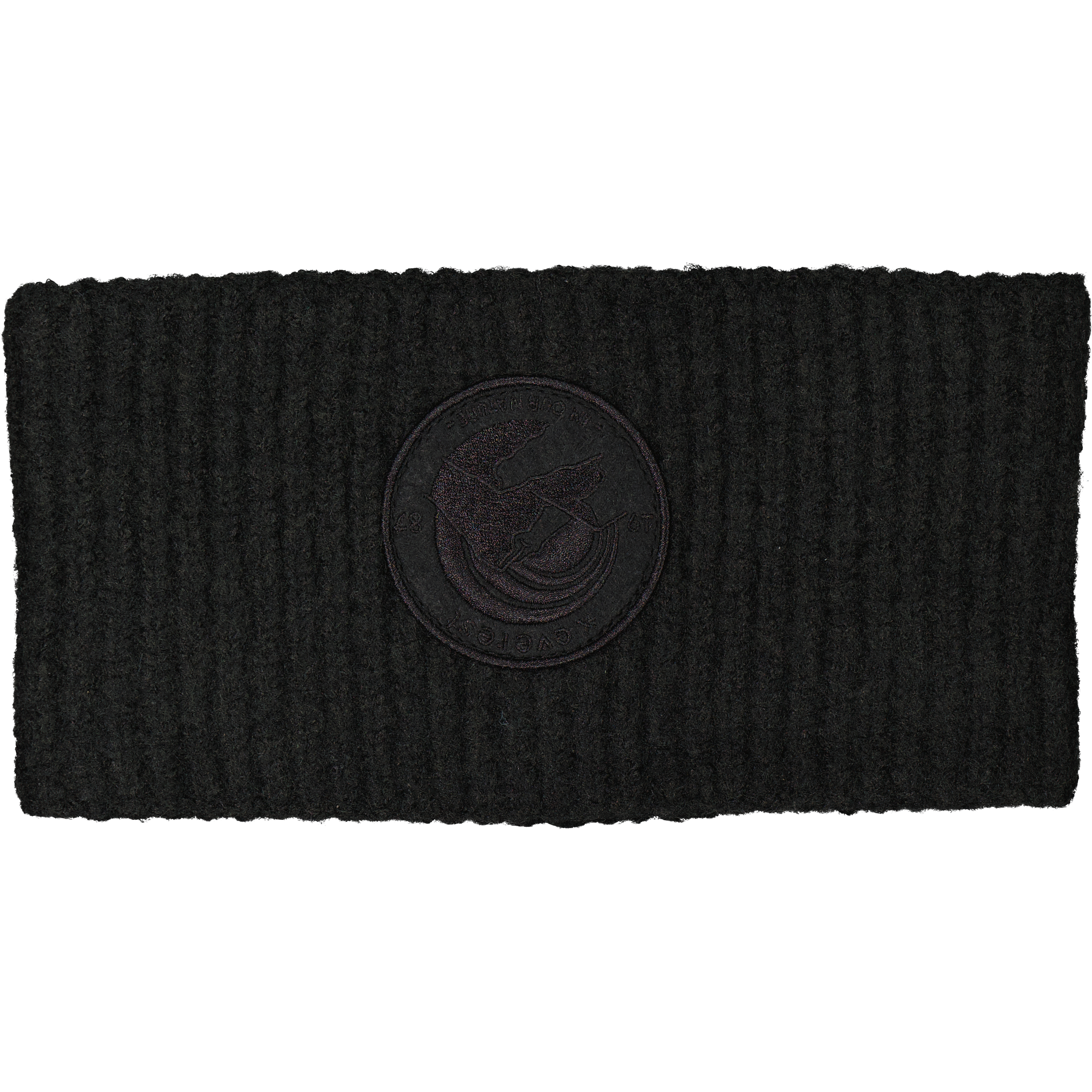 
EVEREST, 
Heavy Knit Badge Headband, 
Detail 1
