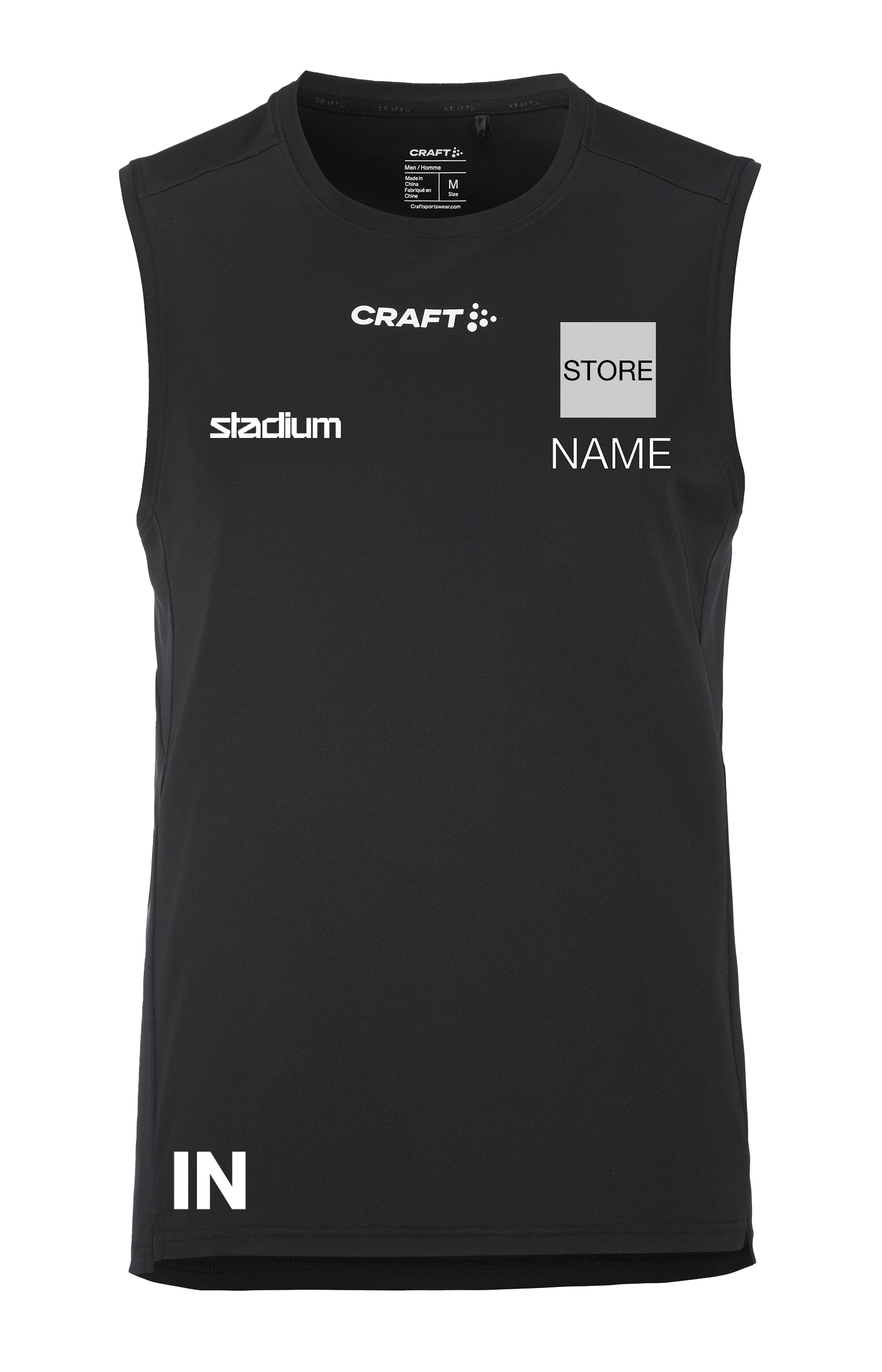 
CRAFT, 
Rush 2.0 Singlet M, 
Detail 1
