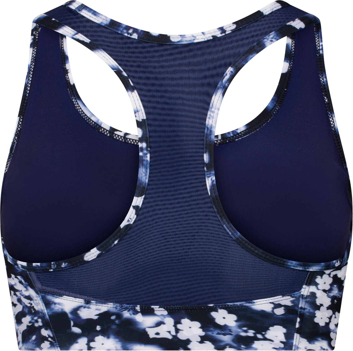 R&Ouml;HNISCH, PRINTED MESH SPORTSBRA