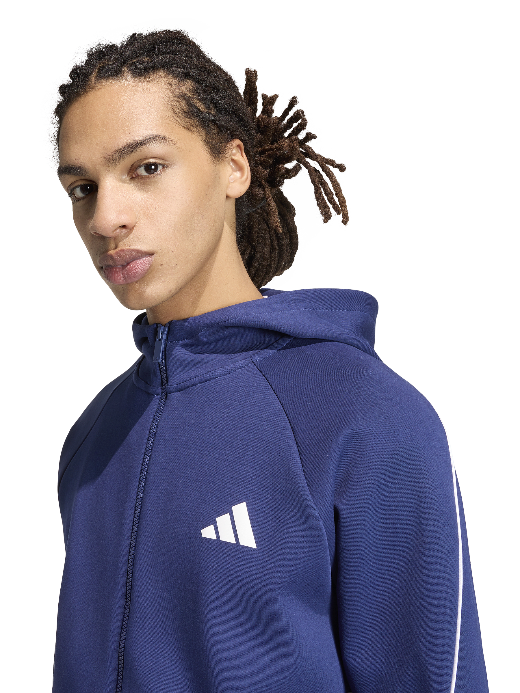 ADIDAS, M Stadium Small Logo Full-Zip Hoodie
