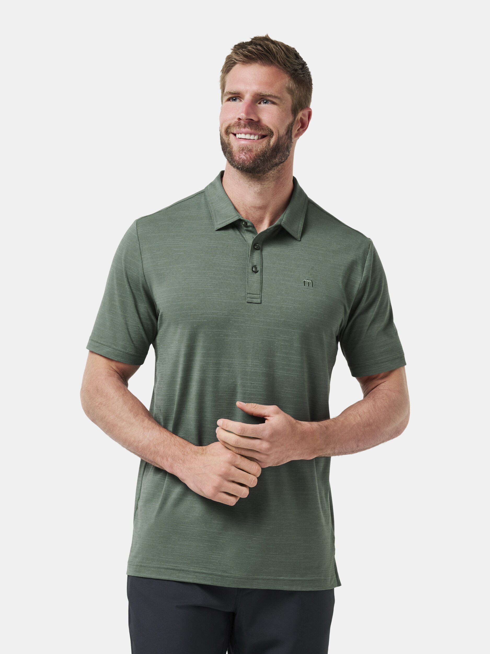 
TRAVISMATHEW, 
M THE HEATER POLO, 
Detail 1
