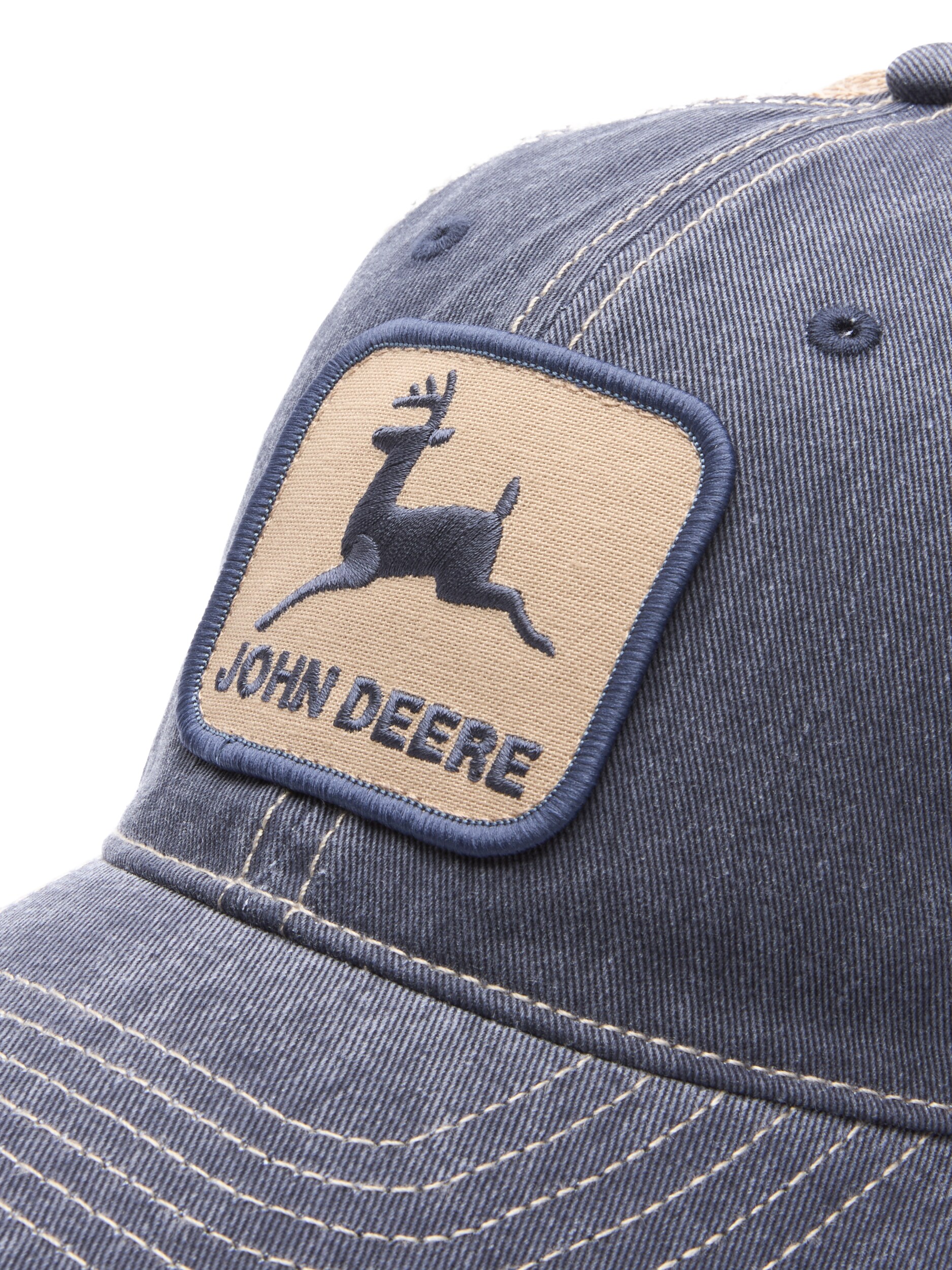 JOHN DEERE, COTTON POLY MESH TRUCKER