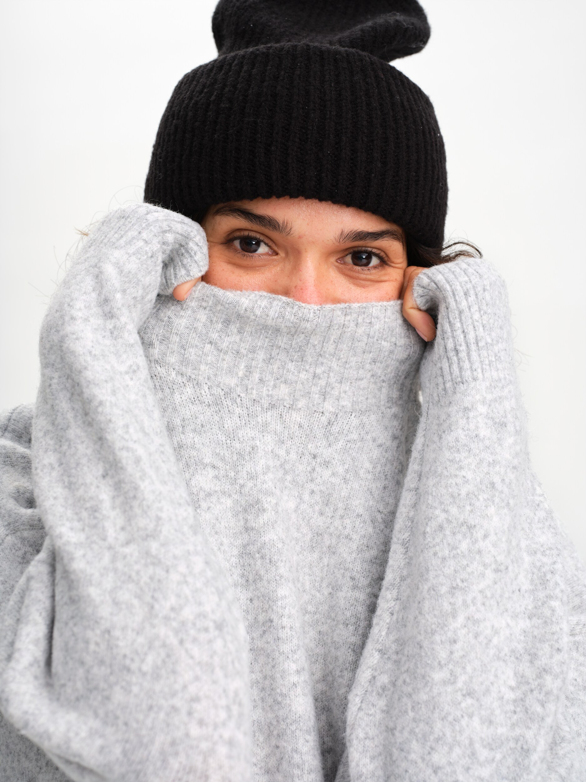 EVEREST, Meru Knitted Sweater, stickad tr&ouml;ja, dam