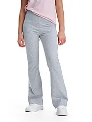 BASIC FLARE PANT JR - GREY MELANGE Model01 Small1x1