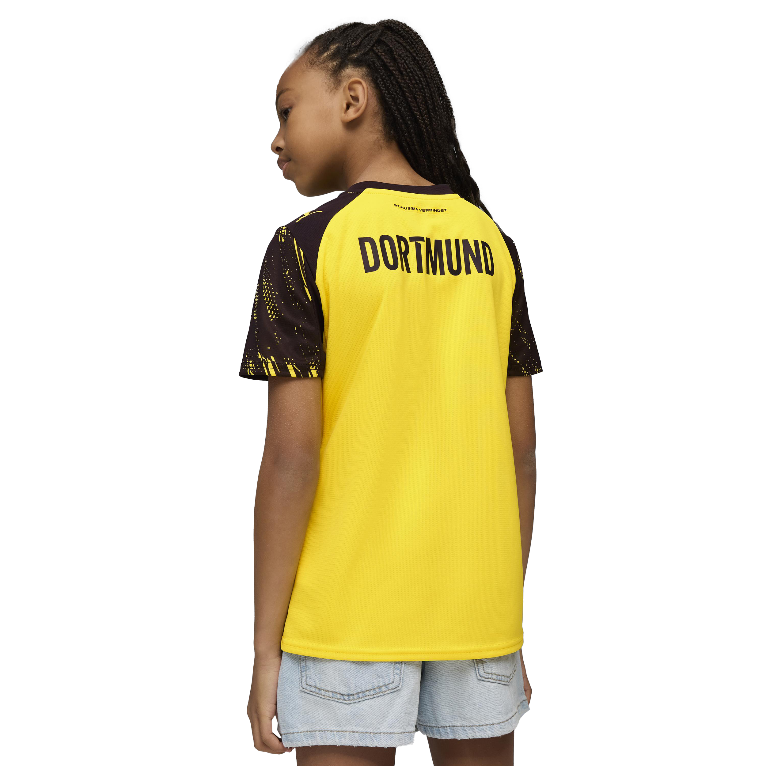 PUMA, Bvb Home Jersey Replica Jr