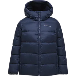 W Frost Down Puffer Jacket - Blue Shadow Standard Small1x1