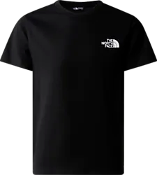 J TEEN SIMPLE DOME REGULAR SS TEE - TNF BLACK Standard Small1x1
