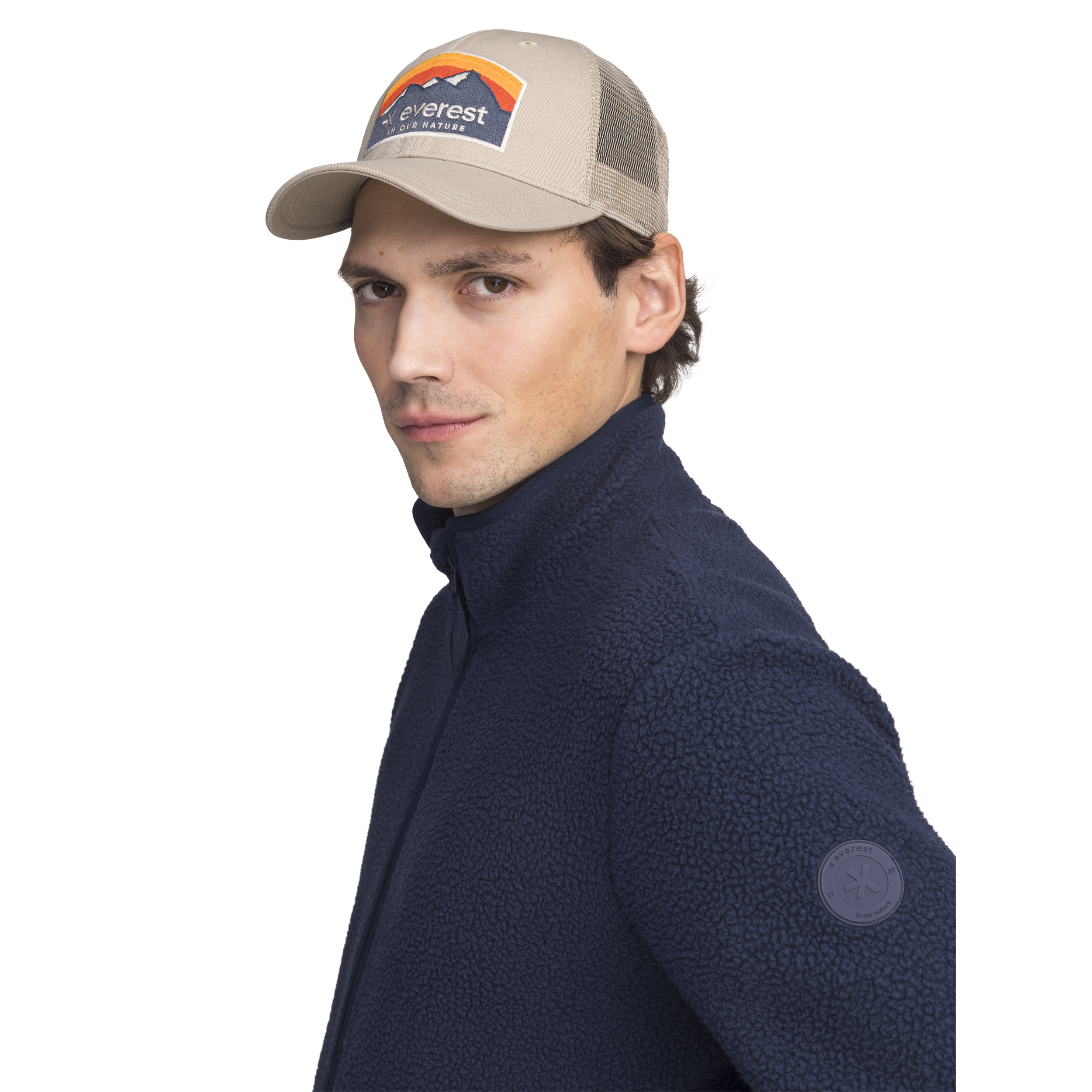 EVEREST, M Pile Zip Shirt