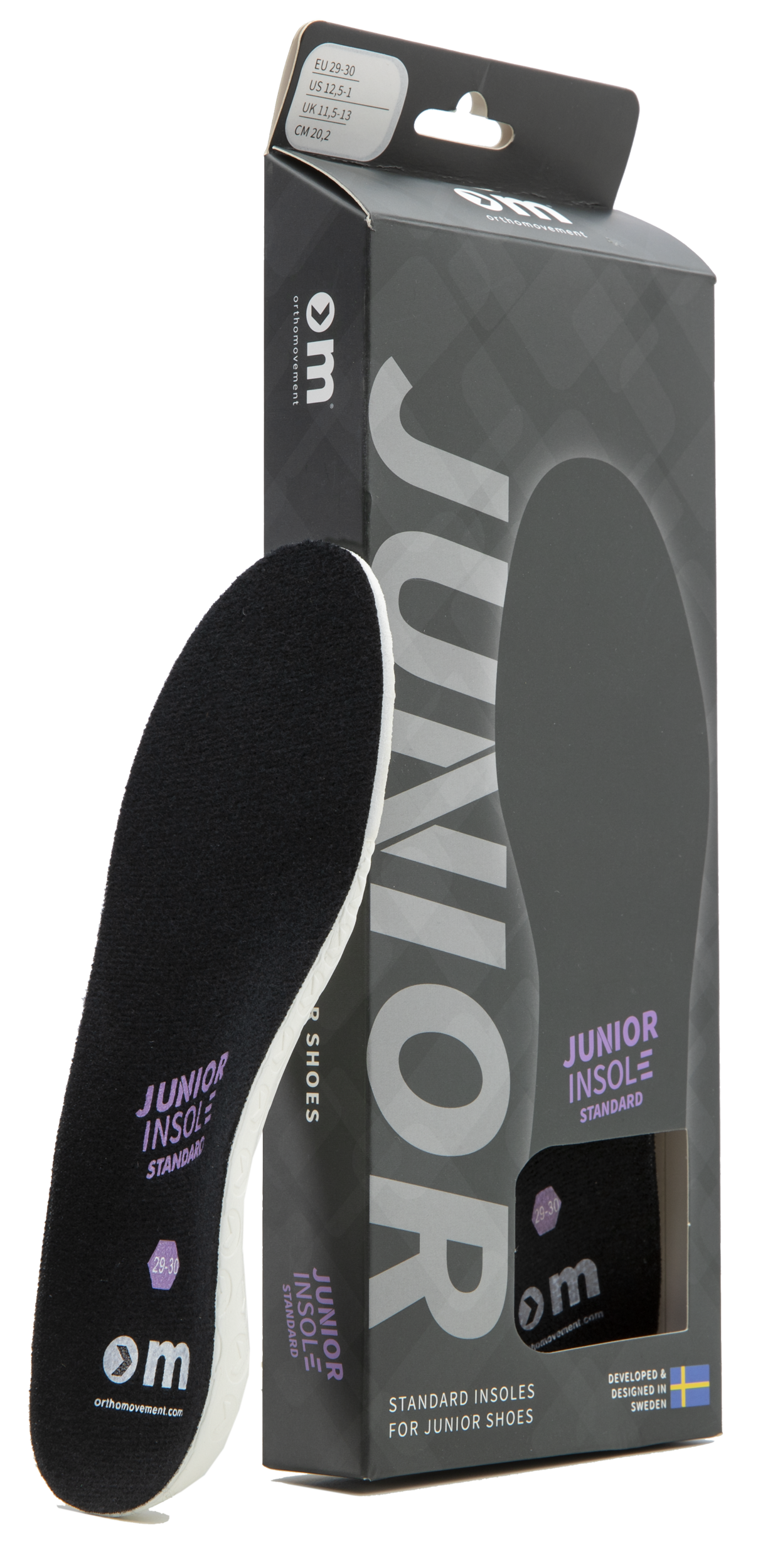 
ORTHO MOVEMENT, 
So Junior Insole, 
Detail 1
