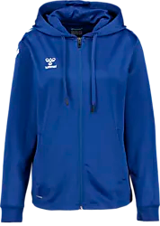 Core Xk Poly Zip Hood W - True Blue Standard Small1x1