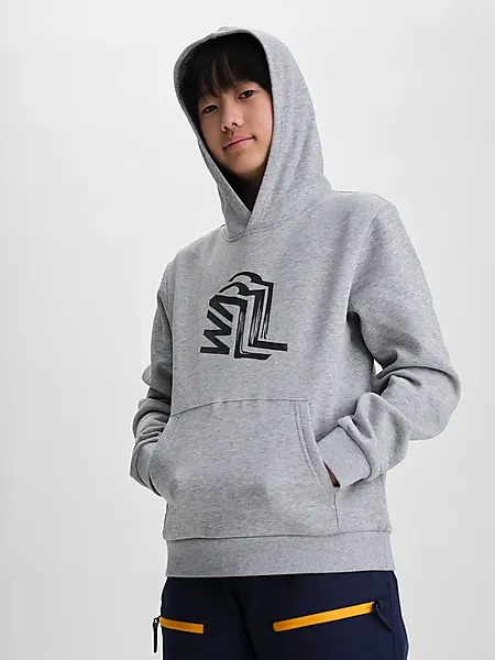 385579114101 WARP J Signature Hood 385579114101 WARP J Signature Hood Model01 Detail
