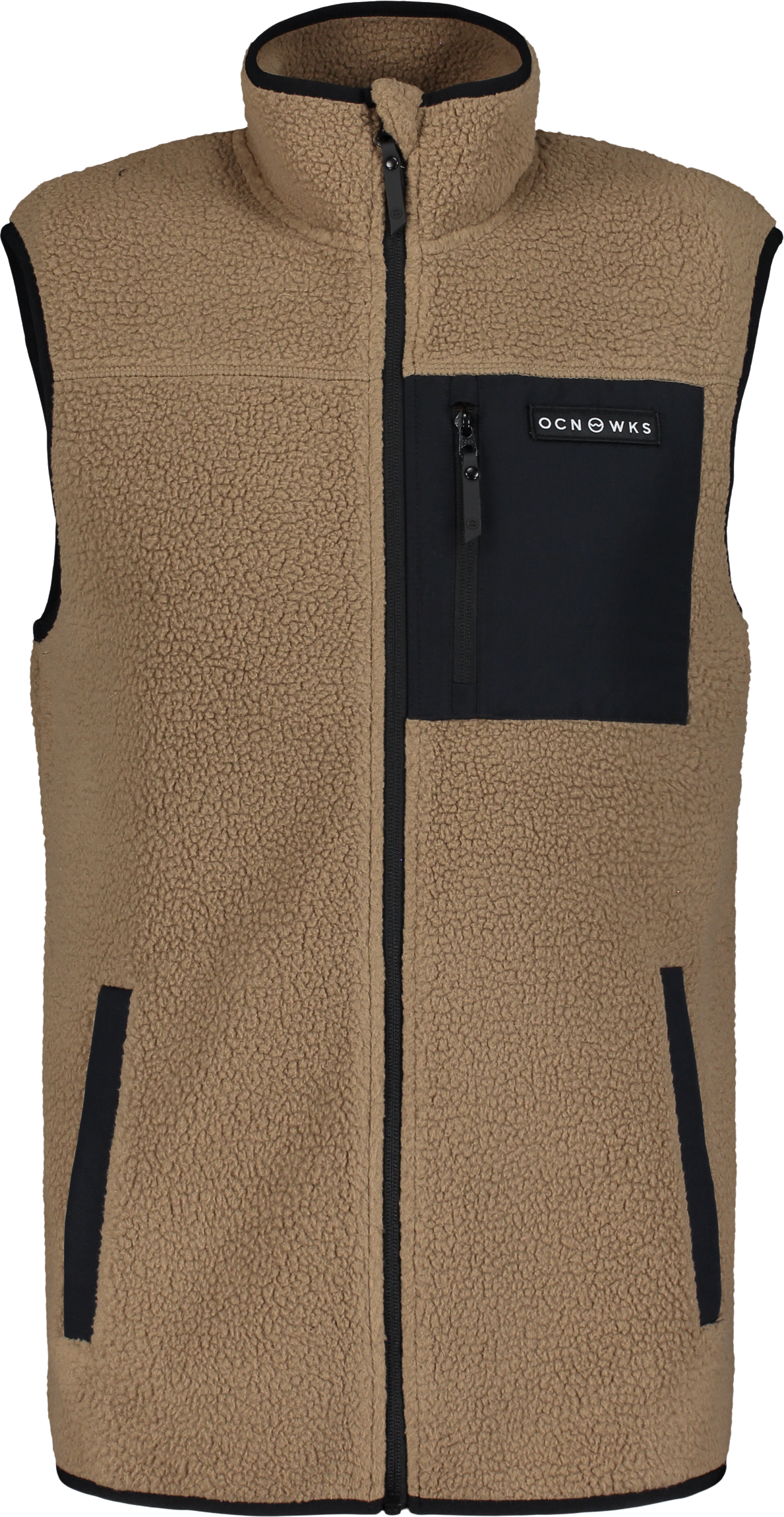 
OCEAN WORKS, 
Pile Zip Vest M, 
Detail 1
